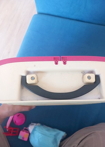 Pembe Barbie Temalı Çocuk Gardırop - Görsel 7