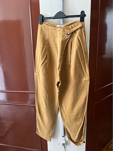 s Beden camel Renk pantolon mango