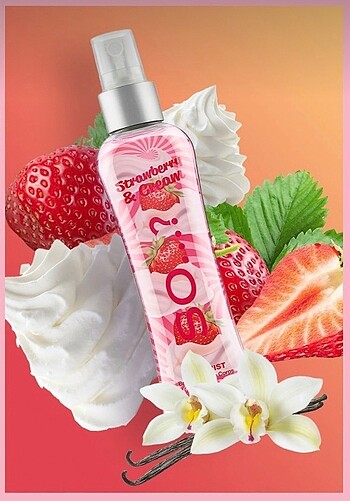 Beden Renk So..? Vücut Spreyi Chocolate Milkshake & Strawberry Cream
