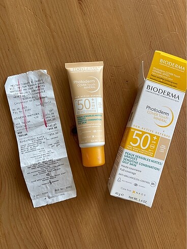 Bioderma Cover Touch Güneş Kremi