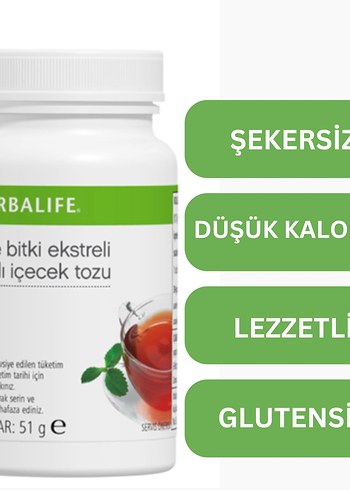 Diğer Herbalife Bitki Ekstreli Çay 51g