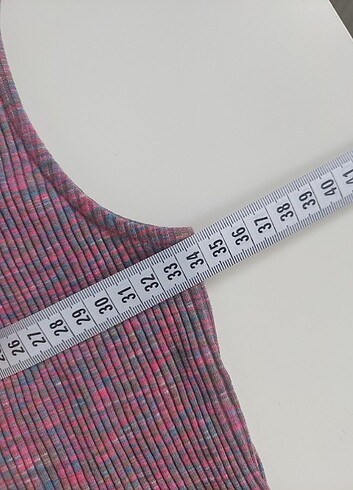 xs Beden pembe Renk Mil-May Kolsuz Crop