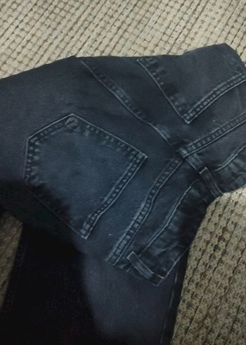 Gri Kadın uzun Boy Denim Jean - Görsel 3