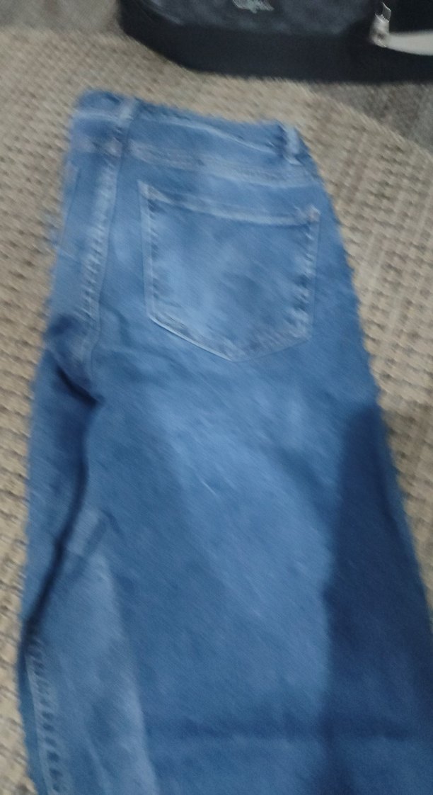 Mavi Yırtık Detaylı Kadın Kot Pantolon - Görsel 4