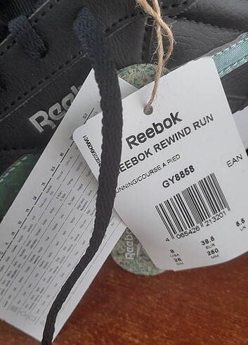 38,5 Beden Reebok spor ayakkabı 38.5