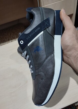 U.S Polo Assn. 45 no us.polo hakiki deri spor ayakkabı