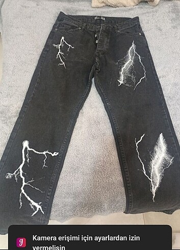 32 Beden Erkek baggy jean