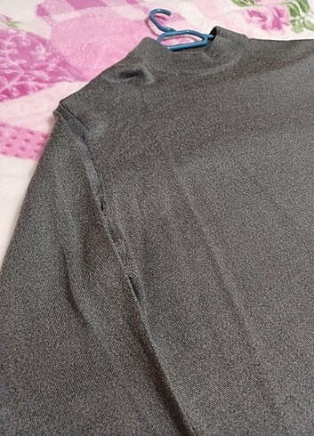 l/xl Beden gri Renk Erkek Yün Kazak Sıfır