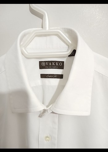 VAKKO Beyaz uzun Kollu Gömlek - Görsel 3