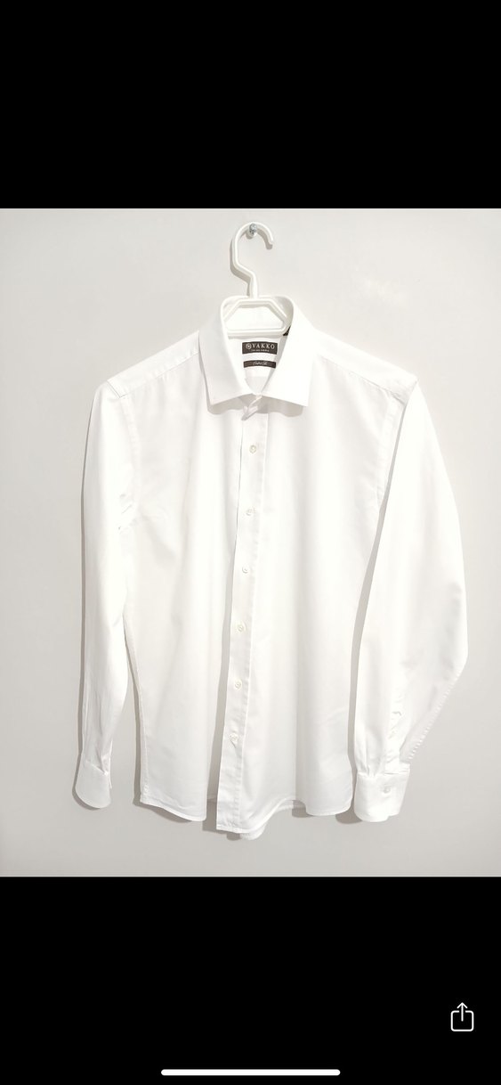 VAKKO Beyaz uzun Kollu Gömlek - Görsel 2