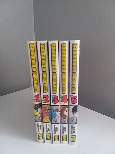 Kahramanlık akademisi manga kitap 5 seri