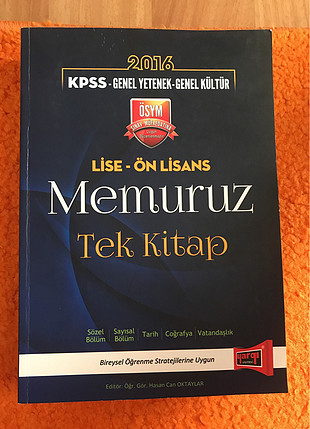 Yargı akademi kpss tek kitap