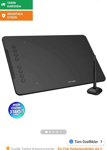 Diger Siyah Grafik Tablet