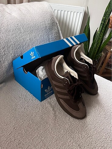 39 Beden kahverengi Renk Adidas samba