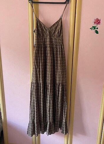 Uzun askılı elbise - Görsel 2