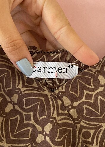 Uzun askılı elbise - Görsel 7