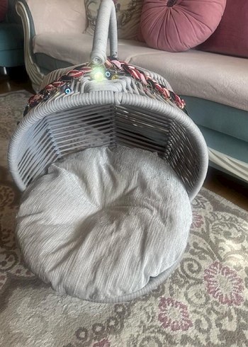 Kedi salıncak yataklı ön - Görsel 3