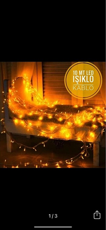 Led ışıklı kablo