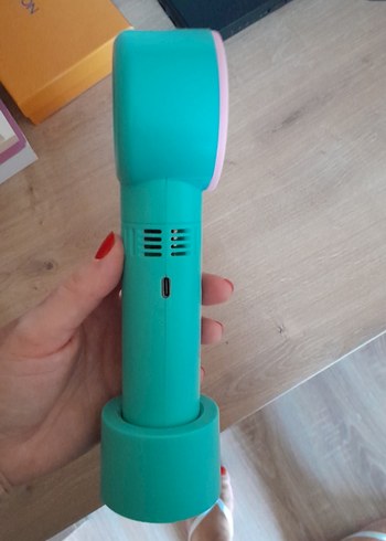 Kiwi Turkuaz Renkli Mini Bladeless Fan