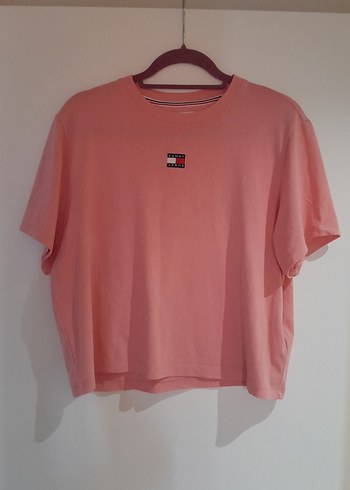 Pembe Kısa Kollu Kadın Tişört