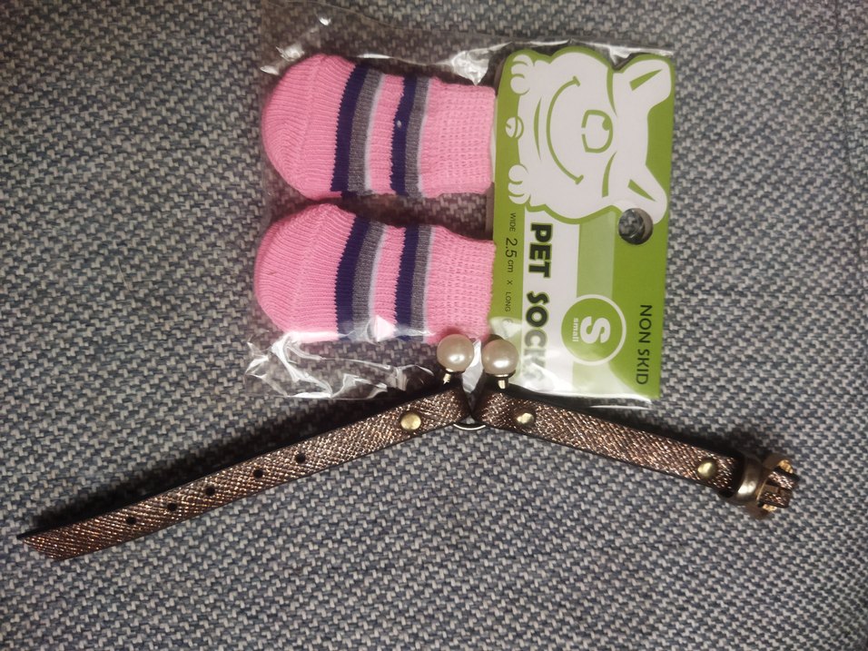 kedi Pembe Kaydırmaz Çorap - Görsel 3