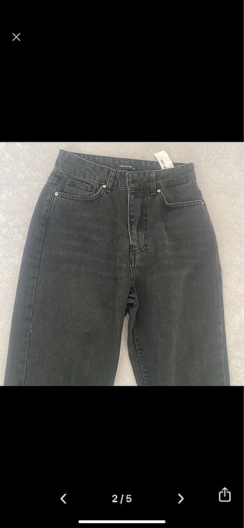 xs Beden Yüksek bel jean