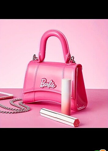 Beden pembe Renk Miniso Barbie Çanta