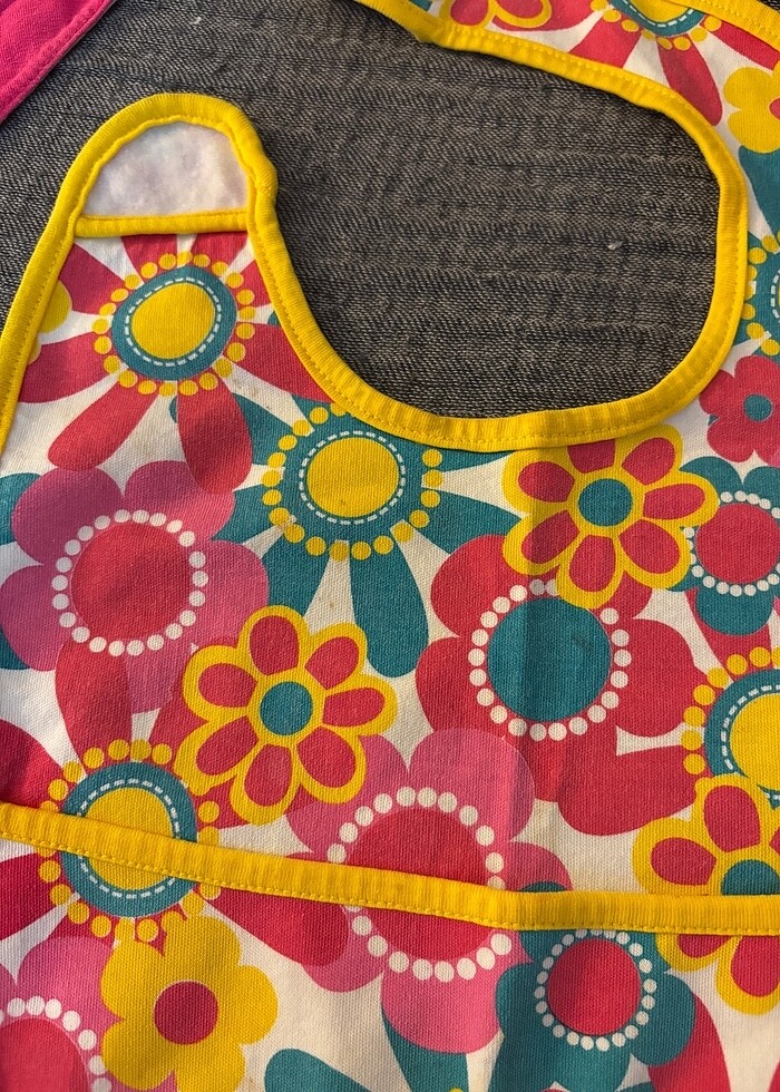 Kız bebek mama önlüğü - Görsel 3