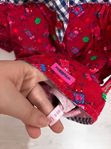 3-6 Ay Beden Kız bebek elbise (3-6 ay)
