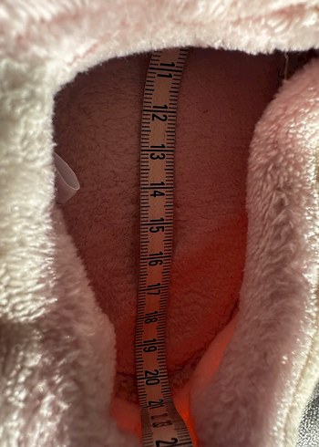 Kız Çocuk Pembe Peluş Ev Terliği - Görsel 6