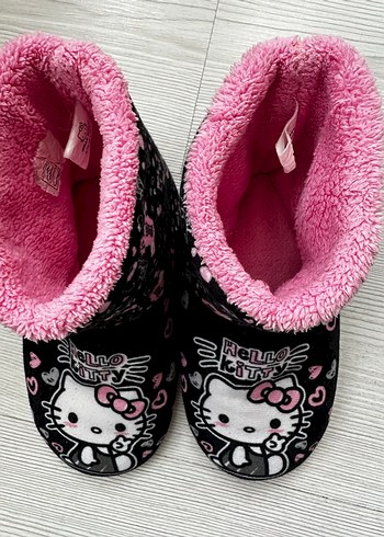 Kız Çocuk hello kittty  Ev Patiği - Görsel 2