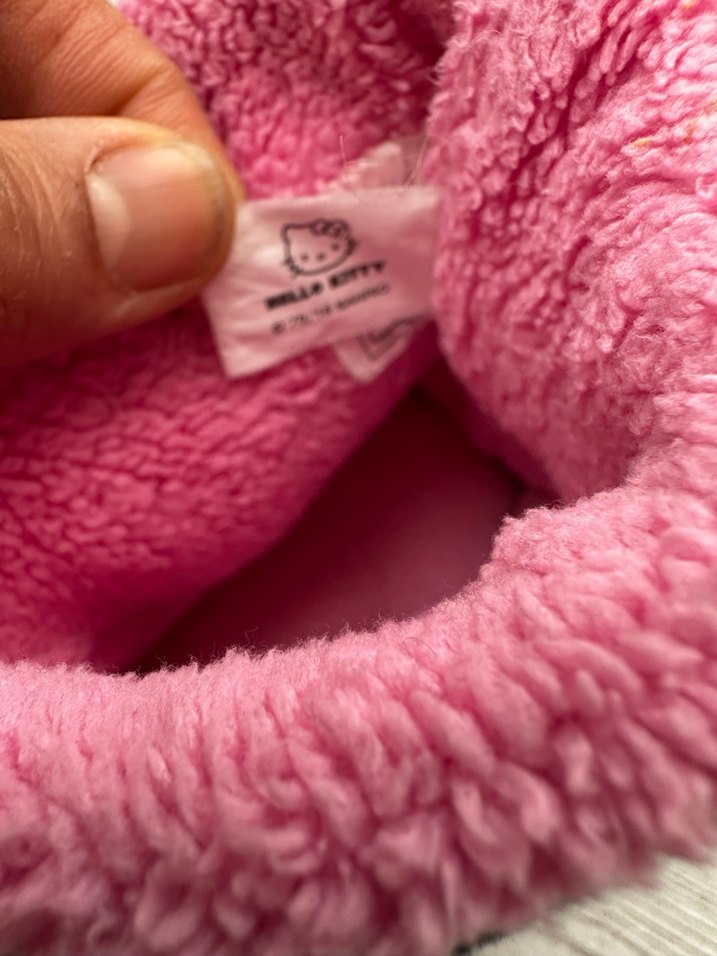 Kız Çocuk hello kittty  Ev Patiği - Görsel 5