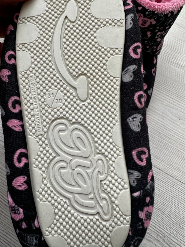 Kız Çocuk hello kittty  Ev Patiği - Görsel 4