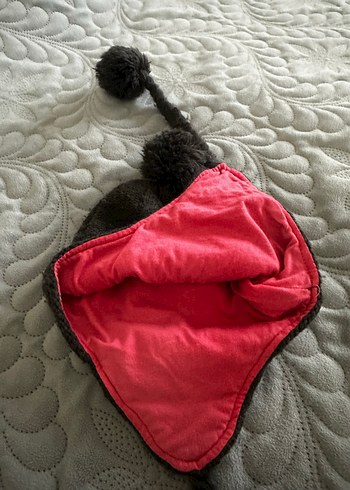 Gri içi penye astarlı Nakışlı Çocuk Bere - Görsel 3