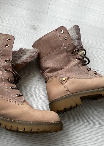 highland creek Kürklü Kadın kauçuk taban Bot - Görsel 7