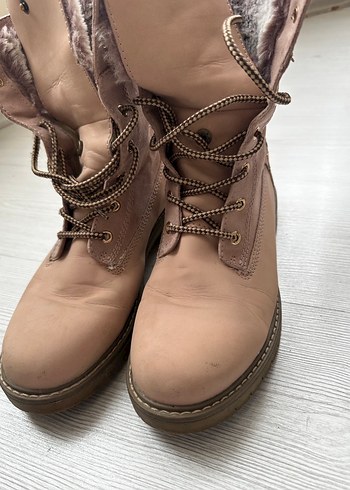 highland creek Kürklü Kadın kauçuk taban Bot - Görsel 2