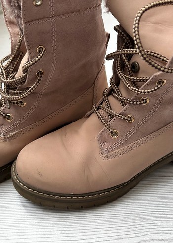 highland creek Kürklü Kadın kauçuk taban Bot - Görsel 3