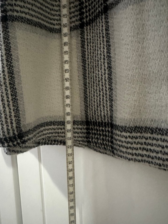 Ekose Desenli Midi Pamuklu Etek - Görsel 5