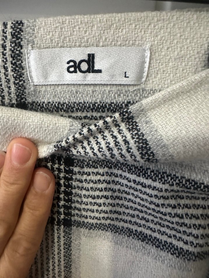 Ekose Desenli Midi Pamuklu Etek - Görsel 4