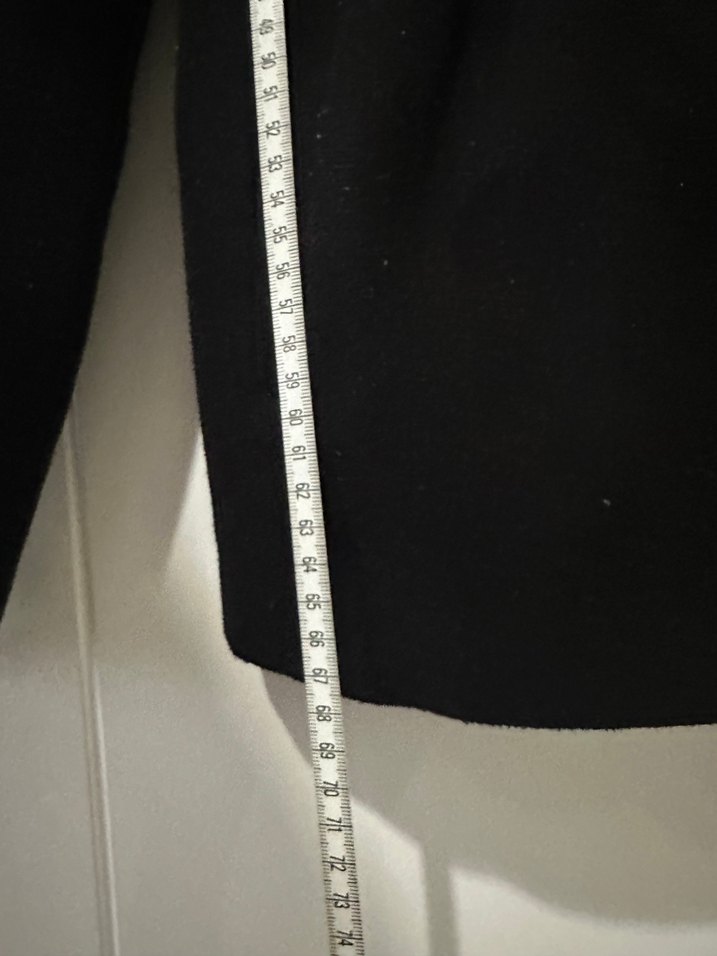 Siyah bele oturan kaşe  kaban - Görsel 5