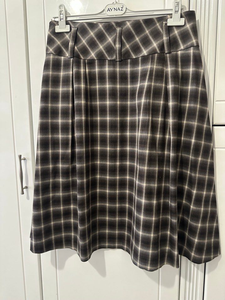 Tüzün marka  Midi Etek - Görsel 4