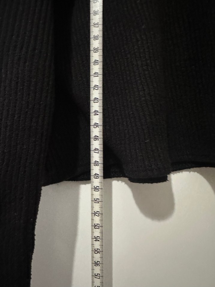 Siyah Boğazlı ince trikomsu bluz - Görsel 4