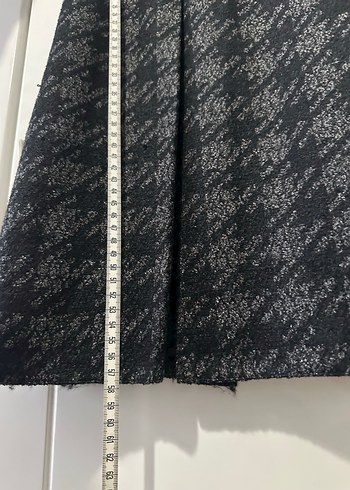 Pilili Midi Yün Kadın Etek - Görsel 3