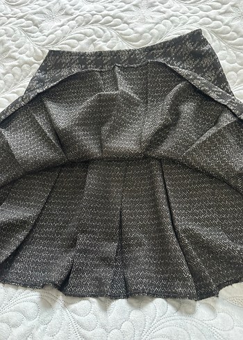 Pilili Midi Yün Kadın Etek - Görsel 5