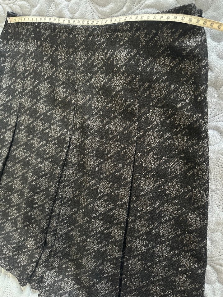 Pilili Midi Yün Kadın Etek - Görsel 4