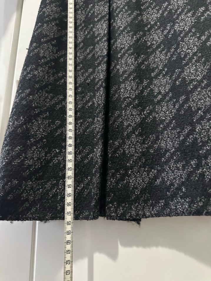 Pilili Midi Yün Kadın Etek - Görsel 3