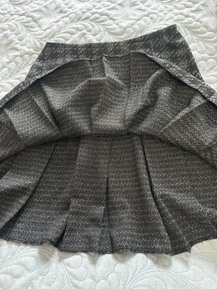 Pilili Midi Yün Kadın Etek - Görsel 5