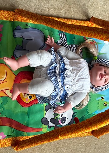 Renkli Bebek Oyun Matı, Hayvan Figürlü - Görsel 6