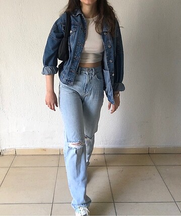 Ginatricot wide leg jean