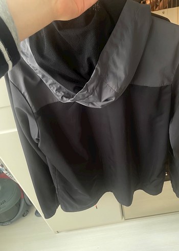 Erkek Nike Siyah Fermuarlı Yağmurluk - Görsel 3